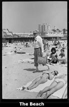 beach bw
